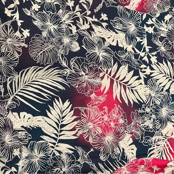 Guess Floral Shirt M - Picture 2 of 3